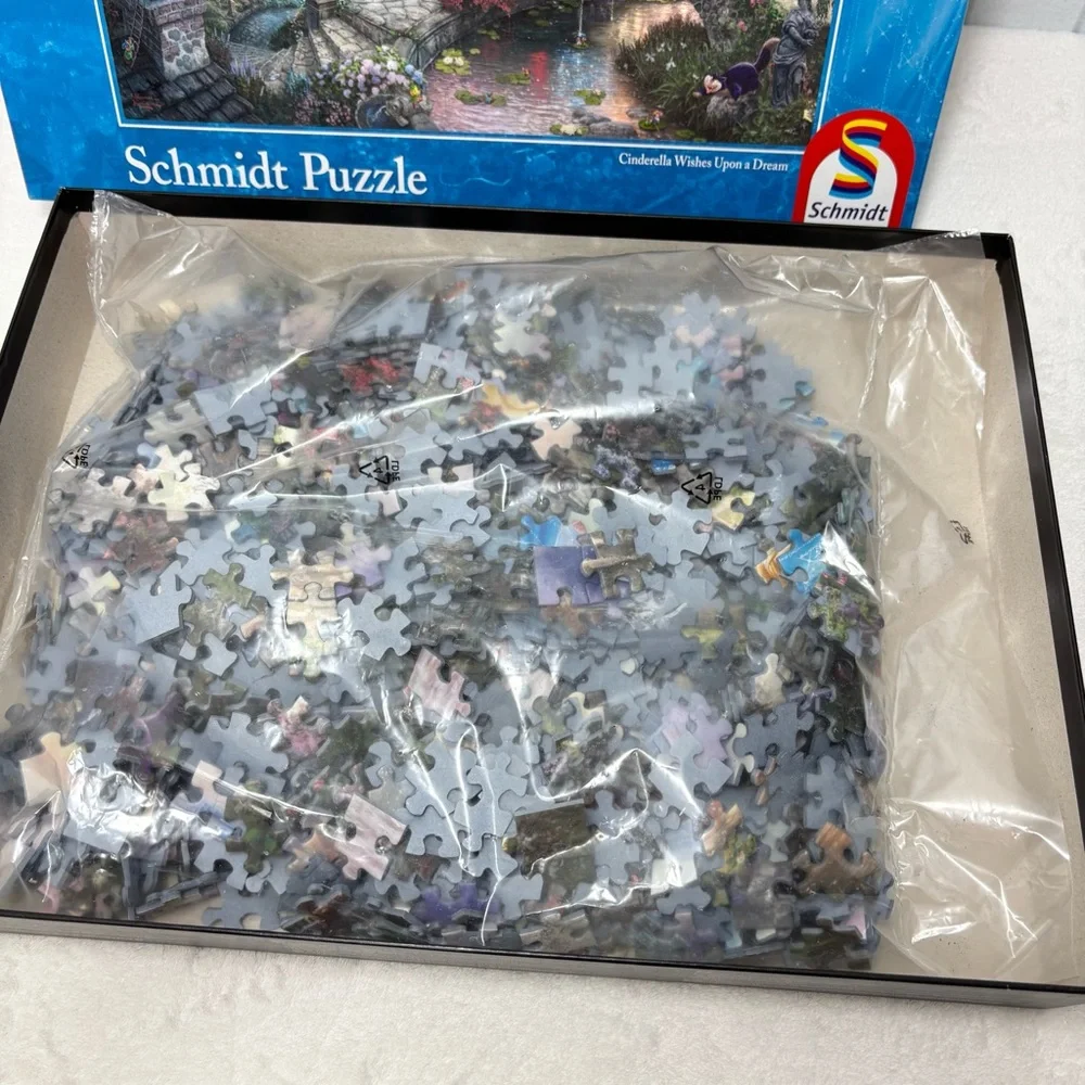 Schmidt Spiele Thomas Kinkade Disney‎ Cinderella Jigsaw Puzzle (1000Pc)